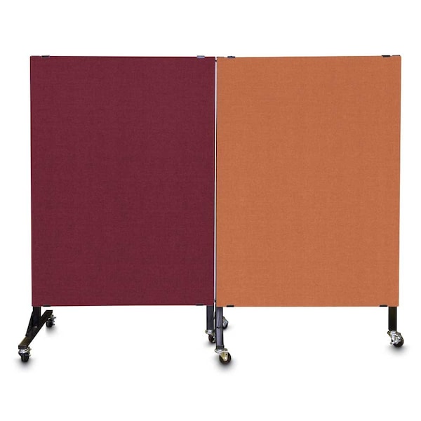 Enclosed Corkboard, 1 Door, 72"x48", 4" Fra